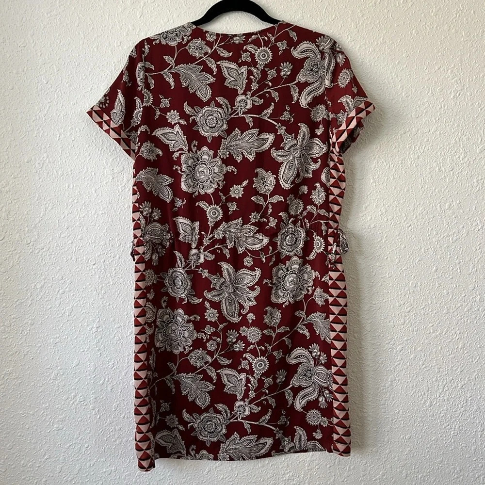 Scotch & Soda Maison Scotch floral print dress with elasticated waist women’s XS - Picture 4 of 9